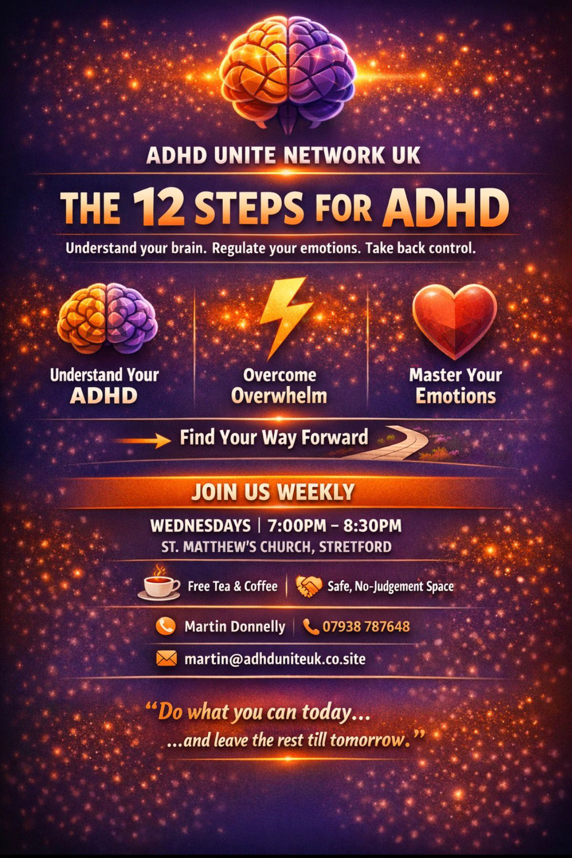 The 12 Steps for ADHD